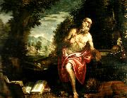 Paolo  Veronese st. jerome France oil painting artist